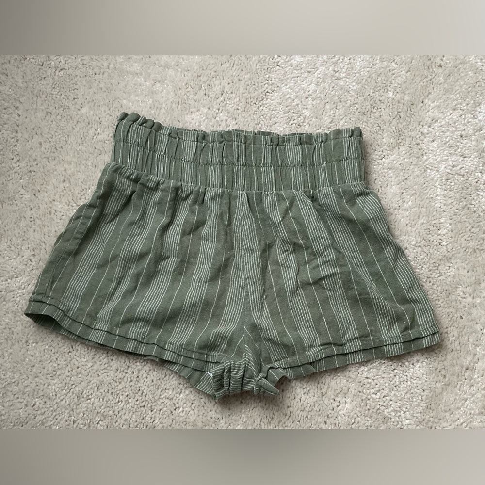 Forever 21. Green and White striped. Size S.